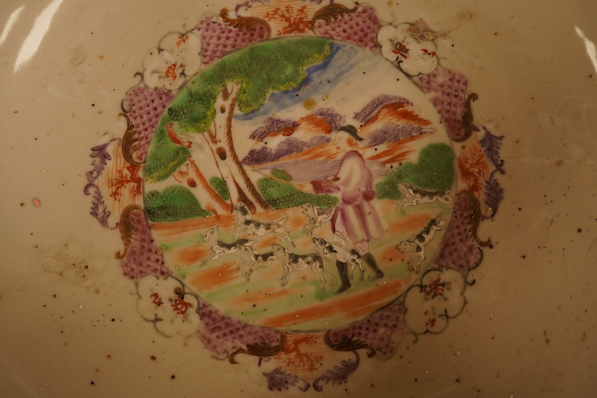 A large collection of 18th century and later Chinese export porcelain